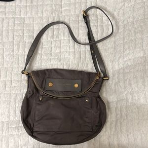 Marc Jacobs dark gray crossbody bag